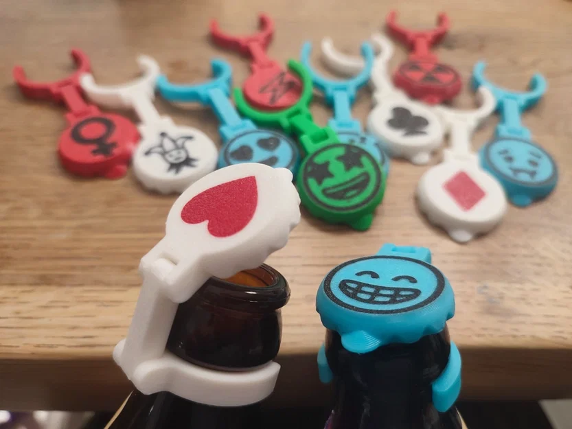 Bottle Cap/Marker V2 - Bảo vệ đồ uống của bạn - Image 3