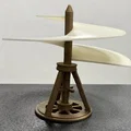 Mô hình trực thăng 3D Leonardo da Vinci cổ điển (Aerial Screw) - Thumbnail 7