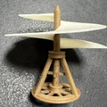 Mô hình trực thăng 3D Leonardo da Vinci cổ điển (Aerial Screw) - Thumbnail 10