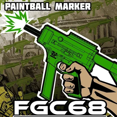 FGC-68 base package / starter set cho tipx tcr magfed paintball marker