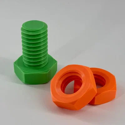 Đồ chơi vặn tay giảm stress: Ốc & Vít (Fidget Stress Nut & Bolt)