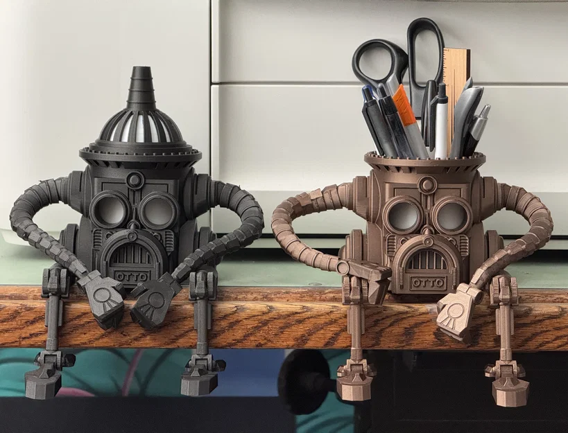 Big Otto – Khay/Ống cắm bút & đồ kẹp giấy để bàn - Image 2