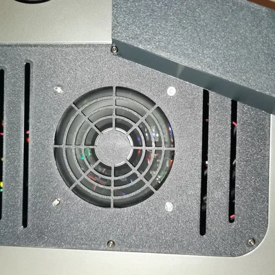 Nắp sau Qidi Plus 4 (Rear Cover) hỗ trợ nhiều size quạt 60/80/92/120mm