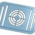 Nắp sau Qidi Plus 4 (Rear Cover) hỗ trợ nhiều size quạt 60/80/92/120mm - Thumbnail 9