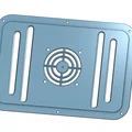Nắp sau Qidi Plus 4 (Rear Cover) hỗ trợ nhiều size quạt 60/80/92/120mm - Thumbnail 10