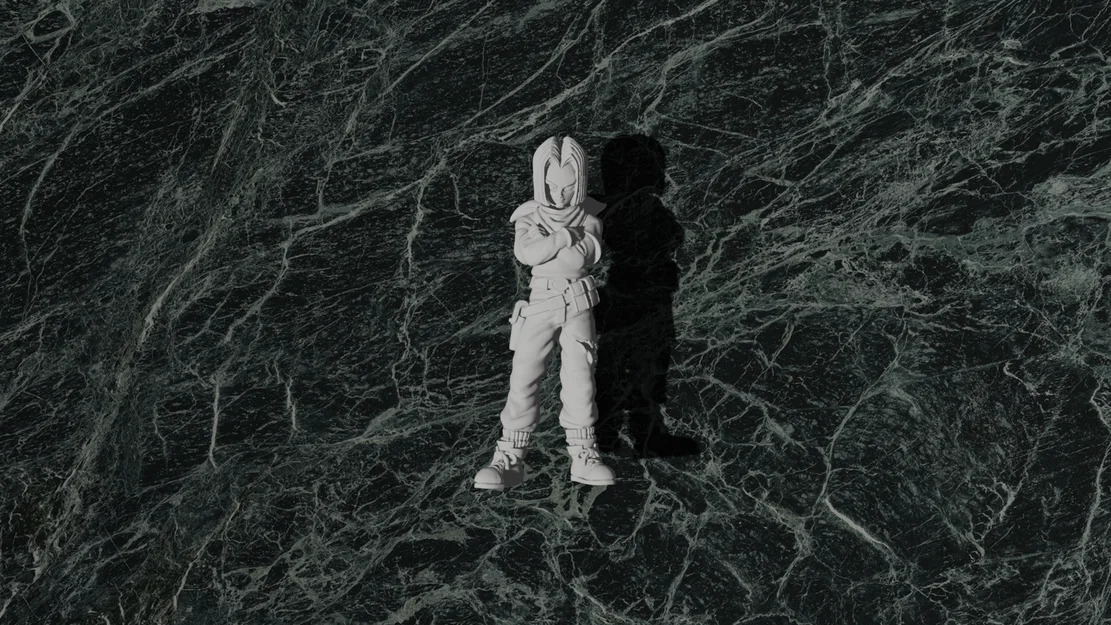 Android 17 Dragon Ball Z #23 Tối ưu cho In 3D - Image 1