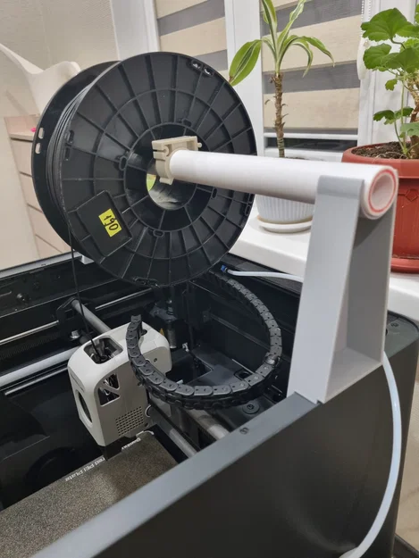 Giá đỡ cuộn filament gắn nóc cho Bambu P1S (không cần ốc) - Image 2