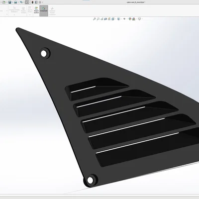 Cửa thoát gió kính cabin Toyota MR2 SW20 (Cabin Window Vent)