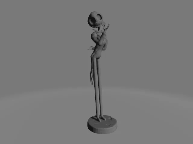 Mô hình 3D Jack Skellington - Trang trí Halloween độc đáo cho fan - Image 1