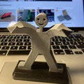 Mô hình người tí hon giữ bút Funny Pen-Holder in 3D độc đáo - Thumbnail 3