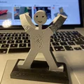 Mô hình người tí hon giữ bút Funny Pen-Holder in 3D độc đáo - Thumbnail 4