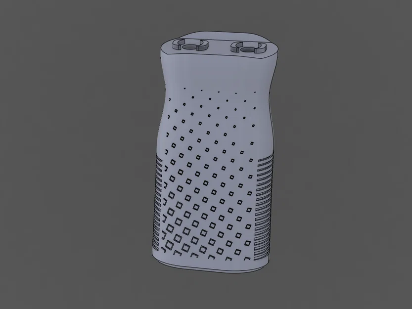 Tay nắm phụ NotSo Vertical Grip hỗ trợ M-LOK - File in 3D chất lượng - Image 2