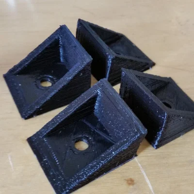 Ke góc chịu lực 31x22x19mm cho dự án DIY (Corner Bracket)
