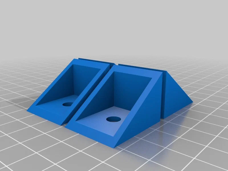 Ke góc chịu lực 31x22x19mm cho dự án DIY (Corner Bracket) - Image 2