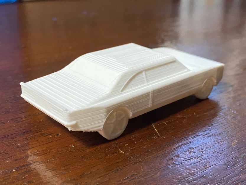 Mô hình xe 1969 Chevrolet Camaro SS cổ điển dành cho máy in 3D - Image 4