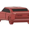 Mô hình xe 1969 Chevrolet Camaro SS cổ điển dành cho máy in 3D - Thumbnail 5