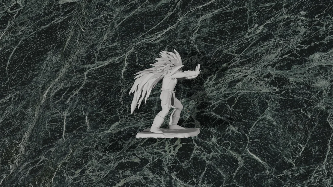 Raditz Dragon Ball Z #24 Tối ưu cho 3D Printing - Image 2