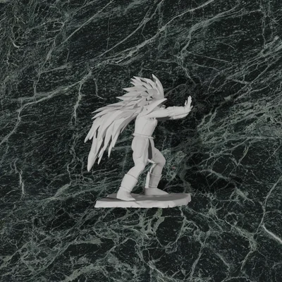 Raditz Dragon Ball Z #24 Tối ưu cho 3D Printing