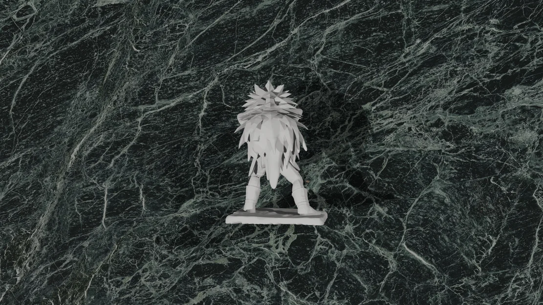 Raditz Dragon Ball Z #24 Tối ưu cho 3D Printing - Image 3