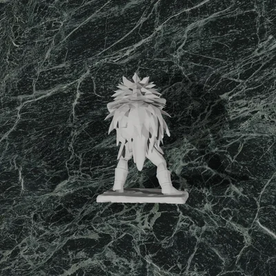 Raditz Dragon Ball Z #24 Tối ưu cho 3D Printing