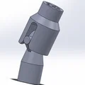 Khớp nối trục CV (CV Joint) tương thích LEGO cho mô hình cơ khí - Thumbnail 1