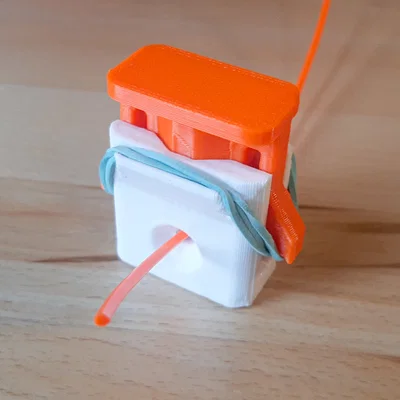 Dao cắt filament dùng dây thun 45° (Rubber Band Filament Cutter 45°)