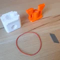 Dao cắt filament dùng dây thun 45° (Rubber Band Filament Cutter 45°) - Thumbnail 2