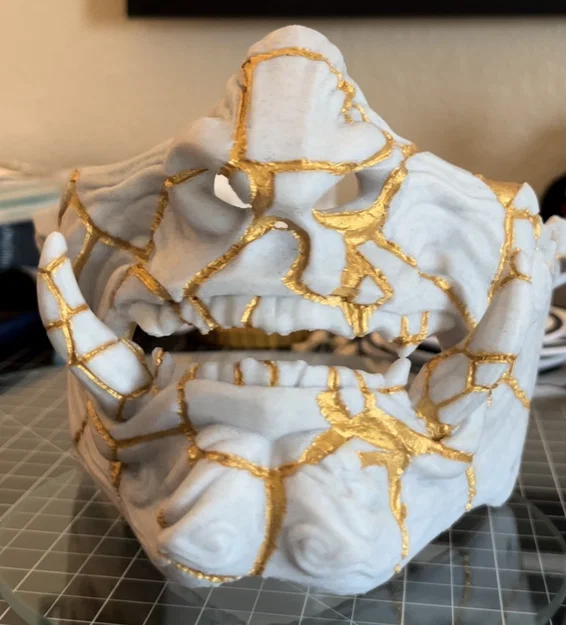 Mặt nạ Oni Kintsugi - Image 1