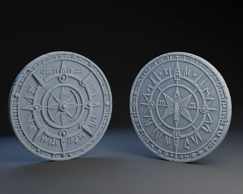 Mô hình Bánh xe định mệnh Enkidu (Wheel of Destiny) - In 3D độc đáo - Image 1