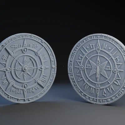 Mô hình Bánh xe định mệnh Enkidu (Wheel of Destiny) - In 3D độc đáo