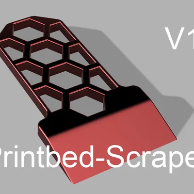 Dụng cụ cạo bàn in 3D (Scraper) thiết kế tổ ong bền bỉ