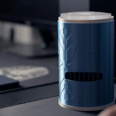 Yuki Air Cooler: Quạt làm mát để bàn mini tự in 3D ấn tượng