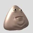 Mô hình Pou 3D siêu đáng yêu - In 3D trang trí bàn làm việc - Thumbnail 1