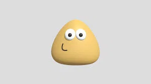Mô hình Pou 3D siêu đáng yêu - In 3D trang trí bàn làm việc - Image 2