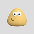 Mô hình Pou 3D siêu đáng yêu - In 3D trang trí bàn làm việc - Thumbnail 2
