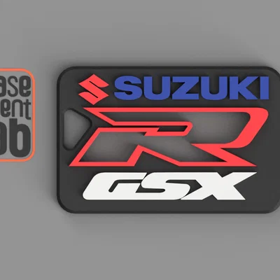 GSX-R Suzuki - Móc khóa - Portachiavi - Porte Clès - 钥匙链 - Schlüsselanhänger