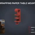 Giá kẹp cuộn giấy gói quà gắn bàn (Wrapping Paper Table Mount) - Thumbnail 1