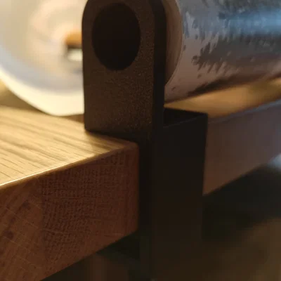 Giá kẹp cuộn giấy gói quà gắn bàn (Wrapping Paper Table Mount)
