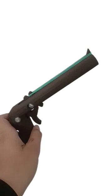Mô hình súng bắn dây thun (Rubber Band Gun) in 3D thú vị - Image 2