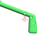 Mô hình súng bắn dây thun (Rubber Band Gun) in 3D thú vị - Thumbnail 4