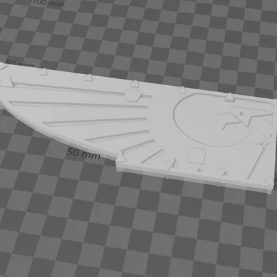 Thước đo Kill Team 2021 phong cách Aquila cho Warhammer 40k