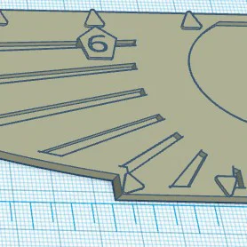 Thước đo khoảng cách Kill Team (Measure Tool) 2024 in 3D chính xác