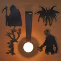 Máy chiếu bóng tea-light Halloween (Halloween tea-light shadow projector) - Thumbnail 1