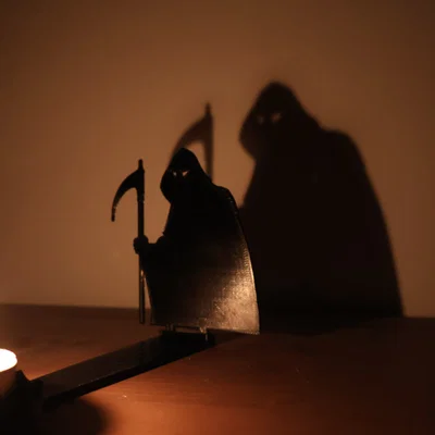 Máy chiếu bóng tea-light Halloween (Halloween tea-light shadow projector)