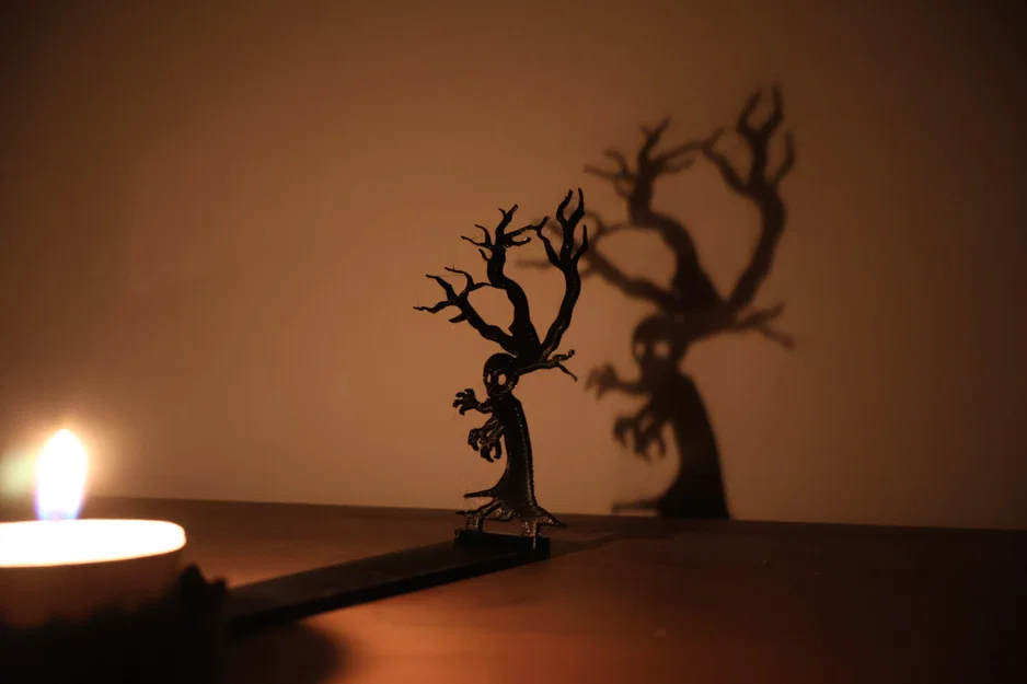 Máy chiếu bóng tea-light Halloween (Halloween tea-light shadow projector) - Image 3