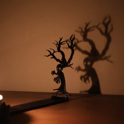 Máy chiếu bóng tea-light Halloween (Halloween tea-light shadow projector)