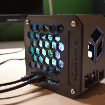 Vỏ desktop Raspberry Pi 4 + Ice Tower