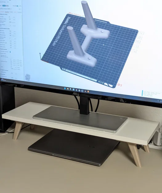 Kệ kê màn hình / Kệ để bàn (Monitor stand / Desk shelf) - Image 4