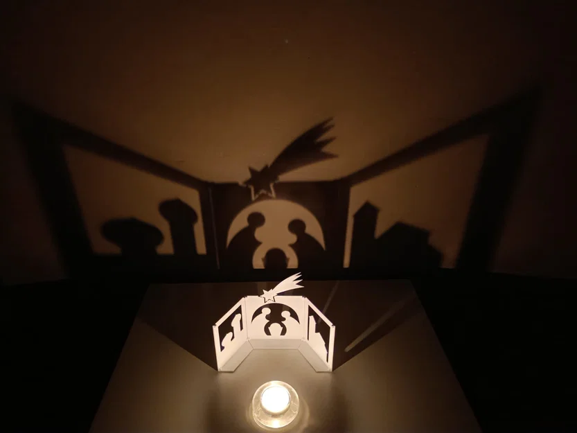 Betlém (Nativity scene) – Mô hình bóng đổ - Image 1