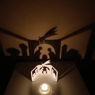 Betlém (Nativity scene) – Mô hình bóng đổ